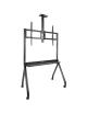 Soporte de Suelo con Ruedas TooQ FS20208M-B para TV de 55-100'/ hasta 120kg