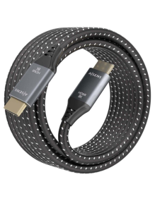 Cable HDMI 2.1 8K Aisens A150-0876/ HDMI Macho - HDMI Macho/ 5m/ Gris y Negro