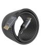 Cable HDMI 2.1 8K Aisens A150-0877/ HDMI Macho - HDMI Macho/ 7m/ Gris y Negro