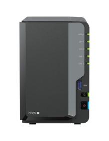 NAS Synology Diskstation DS224+/ 2 Bahías 3.5'- 2.5'/ 2GB DDR4/ Formato Torre