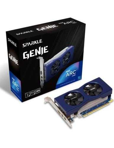 Tarjeta Gráfica Sparkle Intel Arc A380 GENIE/ 6GB GDDR6