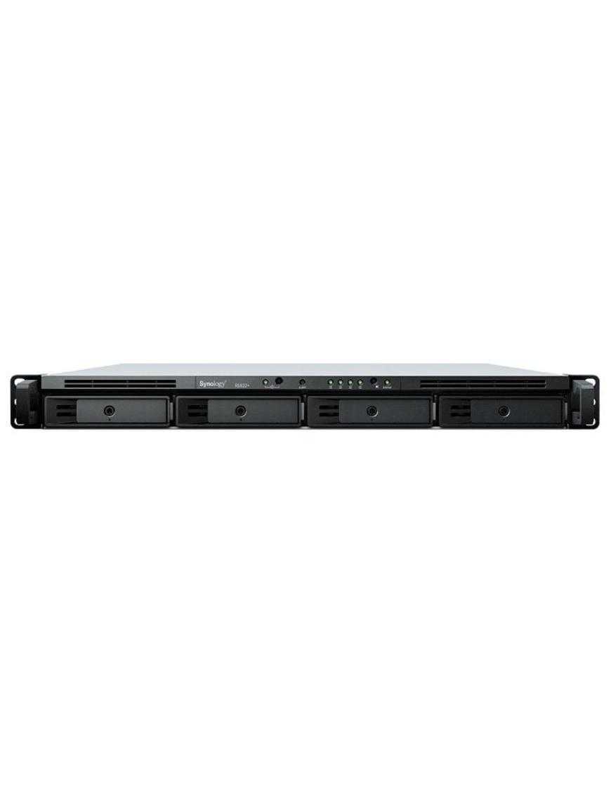 NAS Synology RackStation RS822+/ 4 Bahía 3.5'- 2.5'/ 2GB DDR4/ Formato Rack