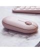 Ratón Inalámbrico por Bluetooth/ 2.4GHz Logitech Pebble M350/ Hasta 1000 DPI/ Rosa