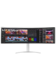 Monitor Gaming Ultrapanorámico Curvo LG UltraGear 49WQ95C-W 49'/ Dual QHD/ Multimedia/ Regulable en altura/ Blanco