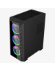 Caja Gaming Semitorre Hiditec MH12 GLASS