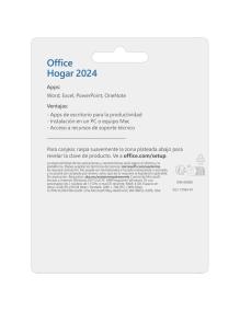 Microsoft Office Hogar 2024/ 1 Usuario/ Licencia Perpetua