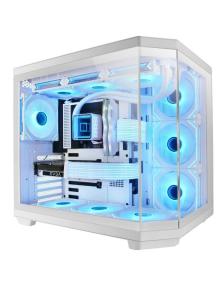 Caja Gaming SemiTorre Mars Gaming MC-3TCORE/ Blanca