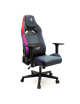 Silla Gaming Woxter Stinger Station Elite/ Luces LED/ Azul y Rosa