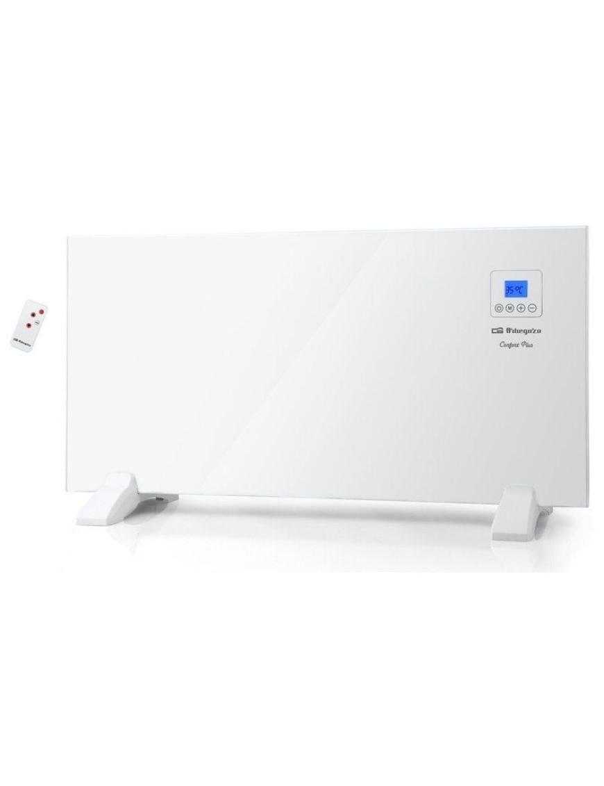 PANEL CALEFACTOR RADIANTE ORBEGOZO REH 2000A BLANCO - 2000W - DISPLAY LCD - TERMOSTATO DIGITAL - CONTROL TÁCTIL - MANDO A DISTAN