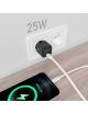 Cargador Gan de Pared Aisens ASCH-25W1P013-BK/ 1xUSB Tipo-C/ 25W