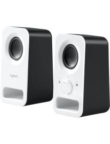 Altavoces Logitech Z150/ 6W/ 2.0/ Blanco