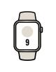 Apple Watch Series 9/ GPS/ 41mm/ Caja de Aluminio Blanco Estrella/ Correa Deportiva Blanco Estrella S/M