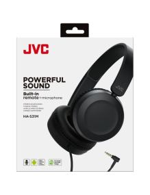 Auriculares JVC HA-S31M/ con Micrófono/ Jack 3.5/ Negros