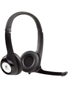 Auriculares Logitech H390/ con Micrófono/ USB/ Negros