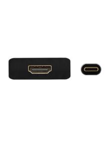 Conversor HDMI 4K 30Hz Aisens A109-0685/ HDMI Hembra - USB Tipo-C Macho/ 15cm/ Gris