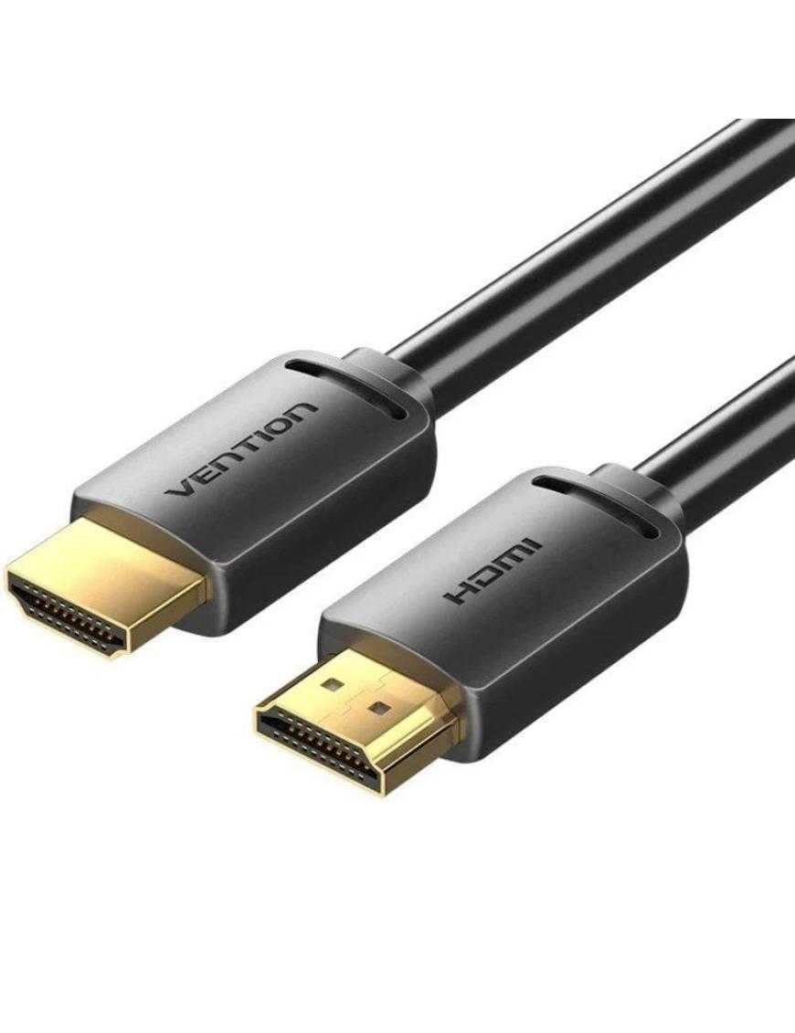 Cable HDMI 2.0 4K Vention ALJBH/ HDMI Macho - HDMI Macho/ 2m/ Negro