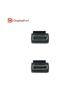 Cable DisplayPort 1.4 8K Nanocable 10.15.2502/ DisplayPort Macho - DisplayPort Macho/ 2m/ Certificado/ Negro