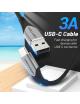 Cable USB 2.0 Tipo-C Vention CODHD/ USB Tipo-C Macho - USB Macho/ Hasta 60W/ 480Mbps/ 50cm/ Gris