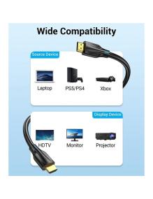 Cable HDMI 2.1 8K Vention AANBI/ HDMI Macho - HDMI Macho/ 3m/ Negro