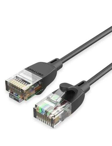 Cable de Red RJ45 UTP Vention IBIBJ Cat.6A/ 5m/ Negro