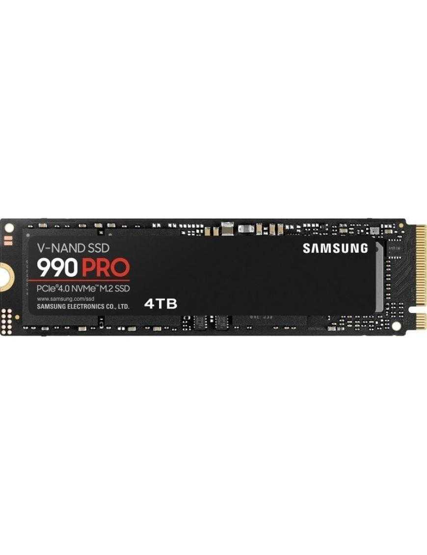 Disco SSD Samsung 990 PRO 4TB/ M.2 2280 PCIe 4.0/ Compatible con PS5 y PC/ Full Capacity