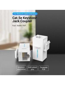 Adaptador Conector RJ45 VDD-B07-W Cat5 UTP/ RJ45 Hembra - RJ45 Hembra/ Blanco