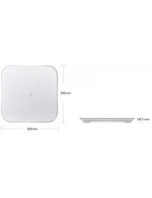 Báscula de Baño Xiaomi Mi Smart Scale 2/ Hasta 150kg/ Blanca