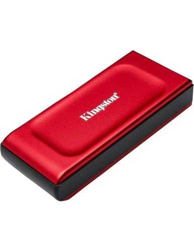 Disco Externo SSD Kingston XS1000 1TB/ USB 3.2/ Rojo