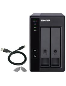 DAS QNAP TR-002/ 2 Bahías 3.5'- 2.5'/ Formato Torre