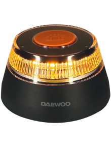 Luz de Emergencia para coche Daewoo DW5001 V16/ Homologada/ Base Imantada/ Geolocalizable/ Funciona a Pilas