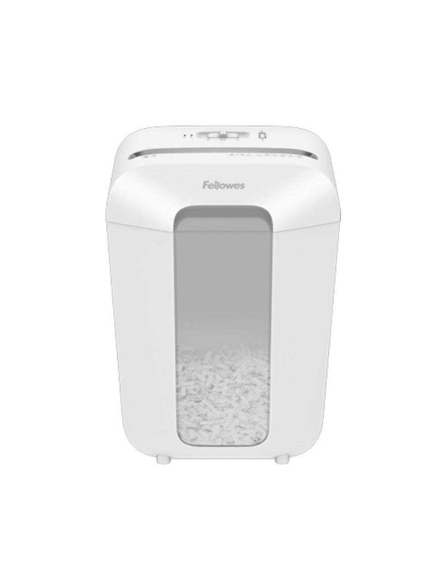 Destructora Fellowes LX70/ Corte en Partículas de 4 x 40mm/ Blanca