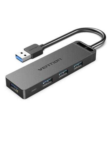 Hub USB 3.0 Vention CHLBD/ 4xUSB/ MicroUSB PD/ 50cm