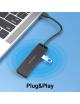 Hub USB Tipo-C Vention TGTBB/ 3xUSB/ 1xUSB Tipo-C/ 1x MicroUSB PD