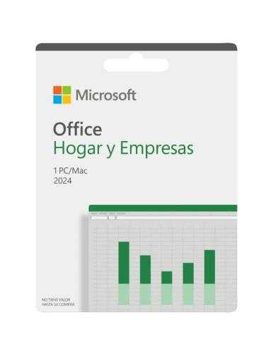 Microsoft Office Hogar y Empresas 2024/ 1 Usuario/ Licencia Perpetua