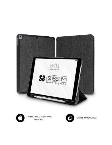 Funda Subblim Shock Case para Tablet iPad 9/8/7 Gen 10.2'/ Negra