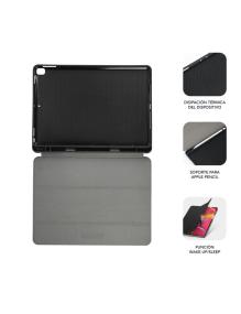 Funda Subblim Shock Case para Tablet iPad 9/8/7 Gen 10.2'/ Negra