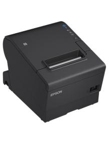 Impresora de Tickets Epson TM-T88 VII PS/ Térmica/ Ancho papel 80mm/ USB-Ethernet/ Negra