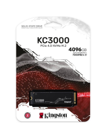 Disco SSD Kingston KC3000 4TB/ M.2 2280 PCIe 4.0/ con Difusor de Calor/ Full Capacity