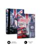 Funda con Teclado Subblim Keytab Pro USB England para Tablets de 10.1'-11'