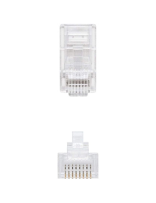 Conector RJ45 Nanocable 10.21.0101/ Cat.5e/ 10 uds