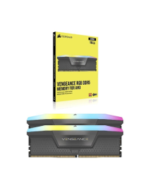 Memoria RAM Corsair Vengeance RGB 2 x 32GB/ DDR5/ 5200MH/ 1.25V/ CL40/ AMD Expo/ DIMM