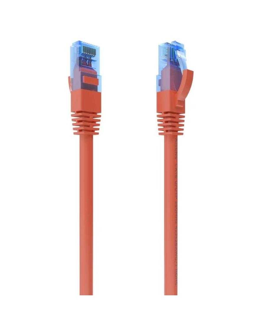 Cable de Red RJ45 AWG26 CCA UTP Aisens A135-0794 Cat.6/ 5m/ Rojo