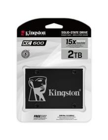 Disco SSD Kingston KC600 2TB/ SATA III/ Full Capacity