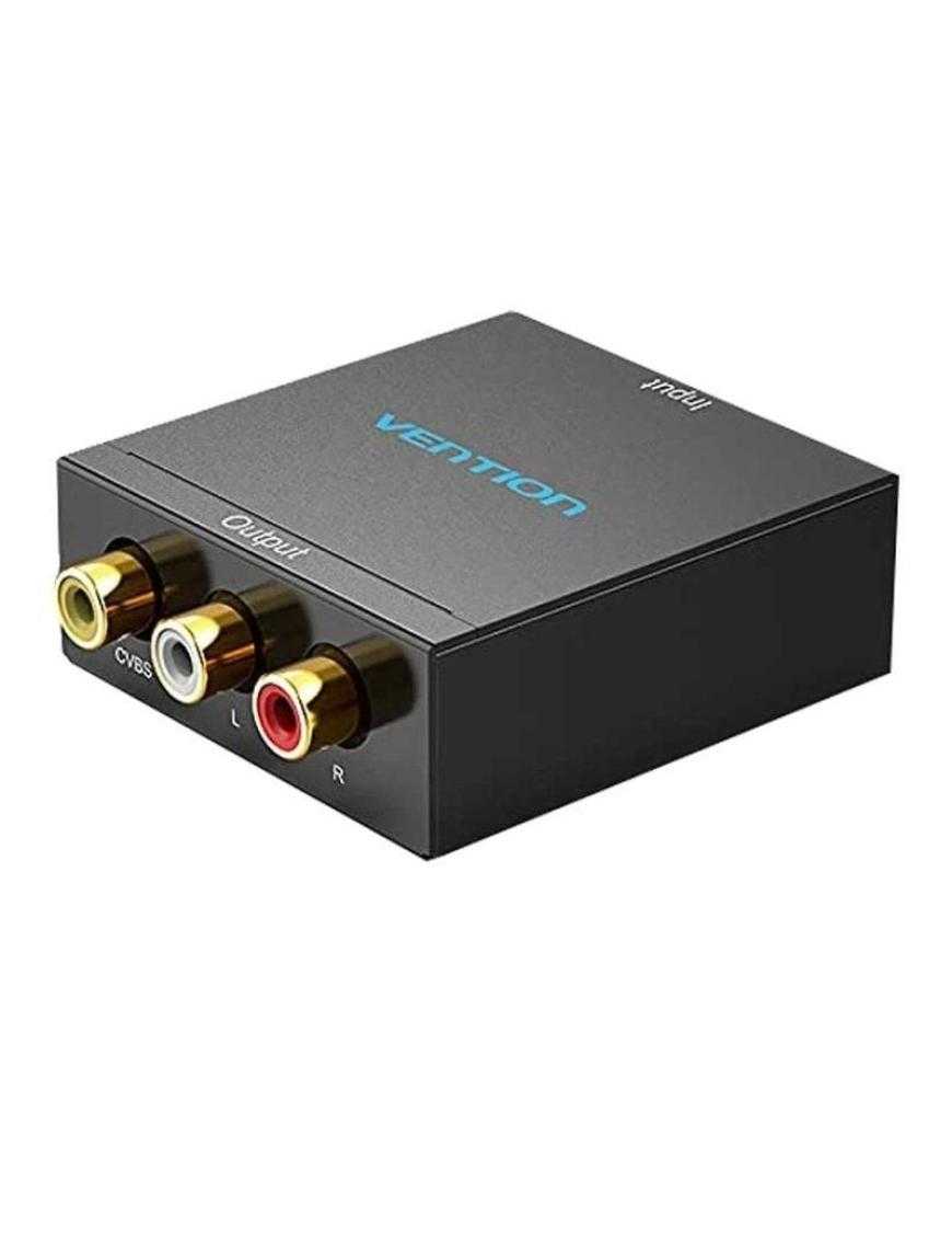 Convertidor HDMI a RCA Vention AEEB0/ HDMI Hembra - RCA Hembra - MiniUSB Hembra