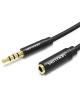 Cable Estéreo Vention BHBBG/ Jack 3.5 Macho - Jack 3.5 Hembra/ 1.5m/ Negro