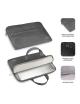 Maletín Subblim Business Laptop Sleeve para Portátiles hasta 15.6'/ Cinta para Trolley/ Gris