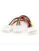 Cable Duplicador Molex 3GO CMOLEXY/ Molex Macho - 2x Molex Hembra