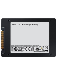 Disco SSD Samsung PM9A3 1.92TB/ NVMe U.2