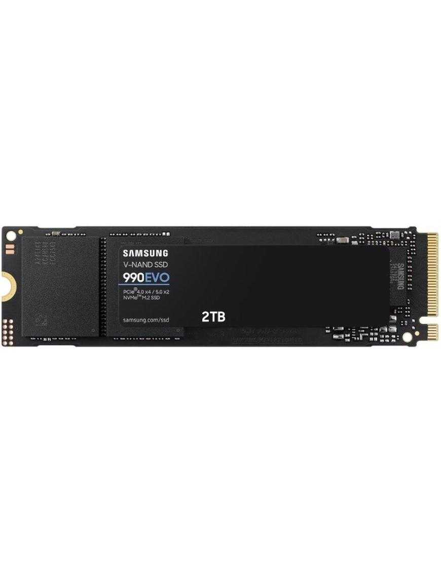 Disco SSD Samsung 990 EVO 2TB/ M.2 2280 PCIe 5.0/ Compatible con PS5 y PC/ Full Capacity