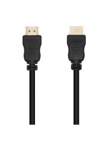 Cable HDMI 1.4 14+1 CCS Aisens A119-0528/ HDMI Macho - HDMI Macho/ 1m/ Negro